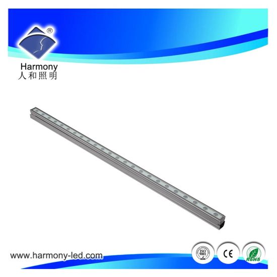 Diseño único Ocultar alambre de aluminio Groove al aire libre DMX LED Lavadora de pared