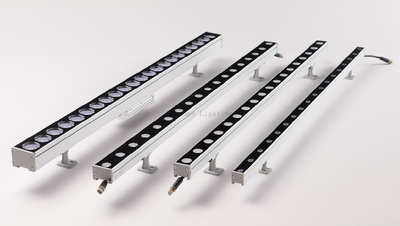 Mejor iluminación impermeable LED de pared Lavadora estructural impermeable diseño DMX Outdoor LED Lavadora Lavadora 24W 2 Año Garantía RGB Wallwssher Bar Ingeniería Iluminación