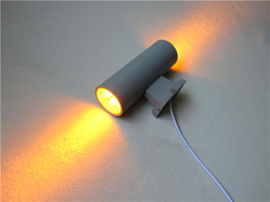 Impermeable IP65 12W AC220V Iluminación exterior LED Aplique de pared