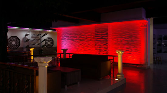 36W IP65 Alto Potencia Al aire libre LED Ciudad RGBW Color Lámpara de la arandela