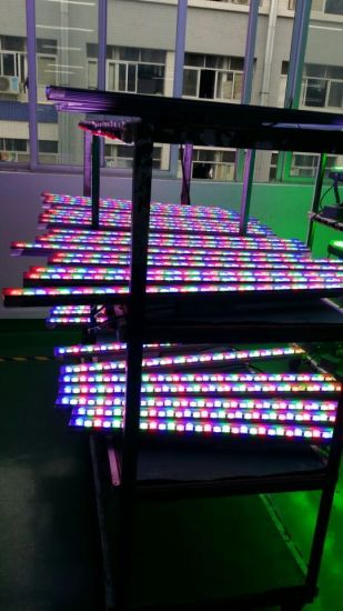 Lavadora de pared de jardín industrial 18W RGB pantallas de luz