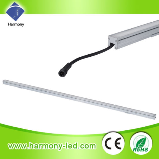 Aluminio impermeable lineal 60leds SMD 5050 LED Barra LED