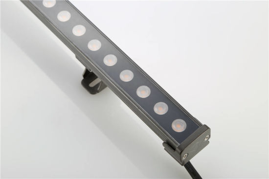Pared externa IP65 RGB LED DMX 512 Lavadora de pared de pared
